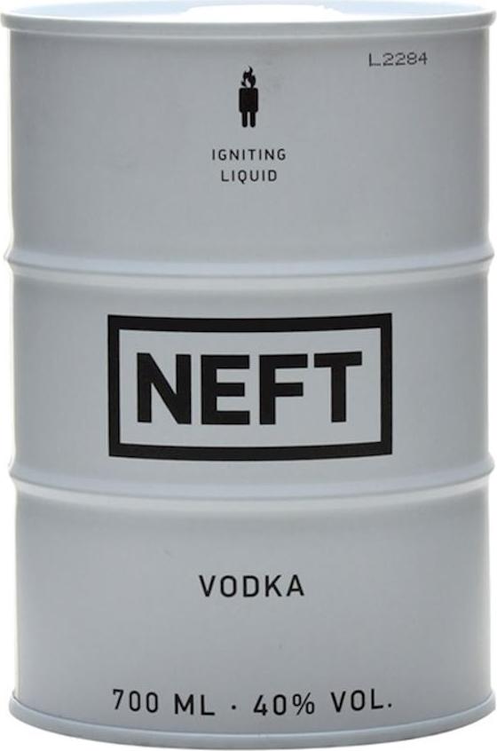 Neft Vodka White Barrel 40% Vol. 0,7l