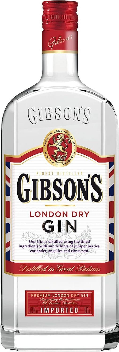Gibson's Premium London Dry Gin 37,5% Vol. 1l