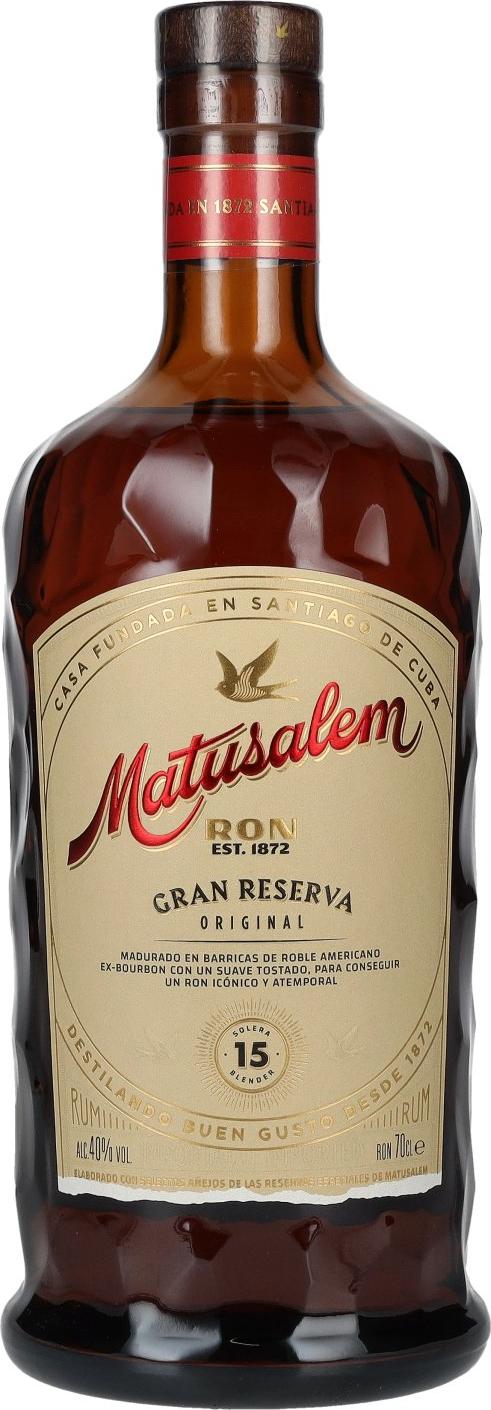 Ron Matusalem 15 Solera Gran Reserva Rum 40% Vol. 0,7l