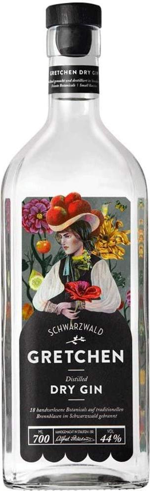 Gretchen Schwarzwald Distilled Dry Gin 44% Vol. 0,7l