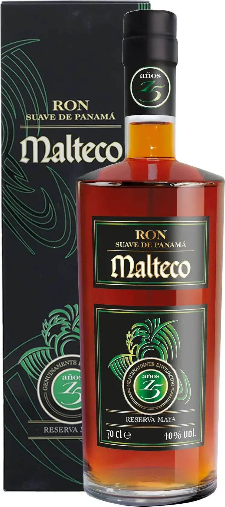 Ron Malteco 15 YO Reserva Maya 40% Vol. 0,7l in Giftbox