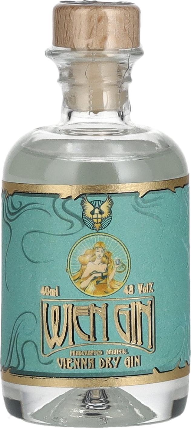 Wien Gin Vienna Dry Gin 43% Vol. 0,04l (Mini)