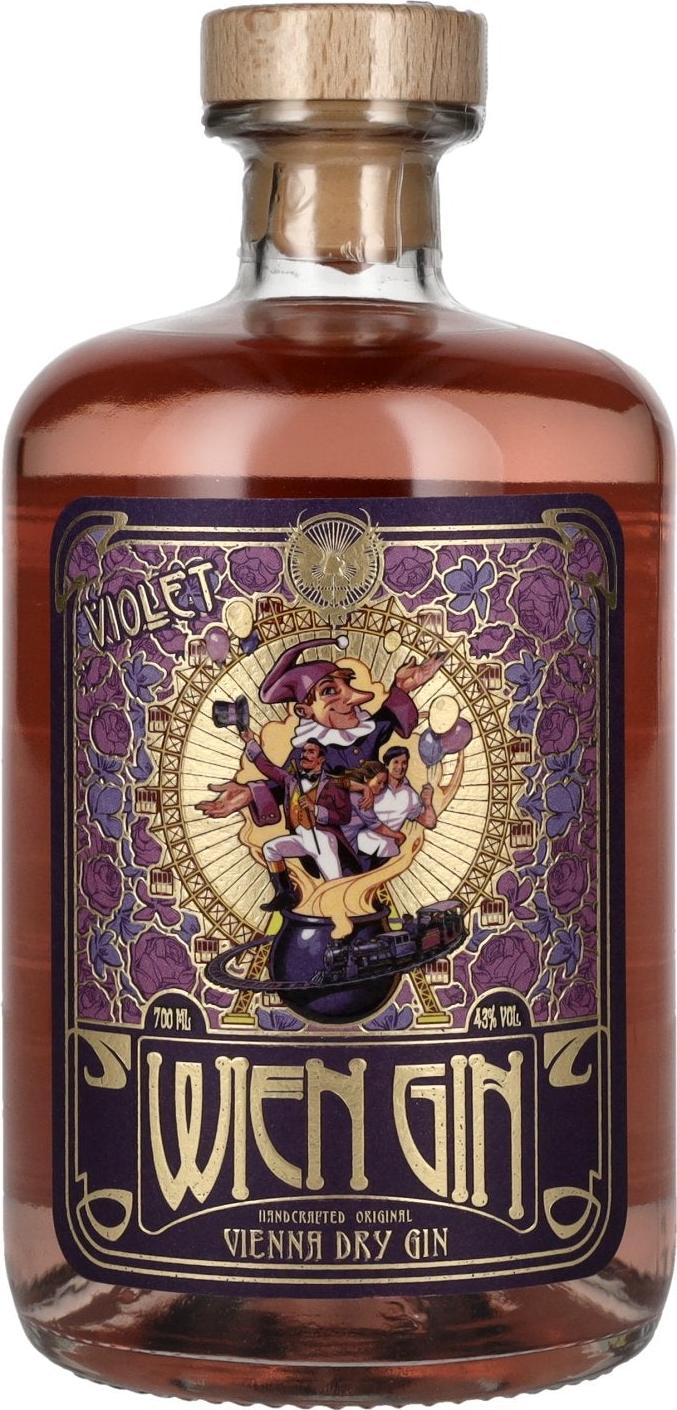 Wien Gin VIOLET Vienna Dry Gin 43% Vol. 0,7l