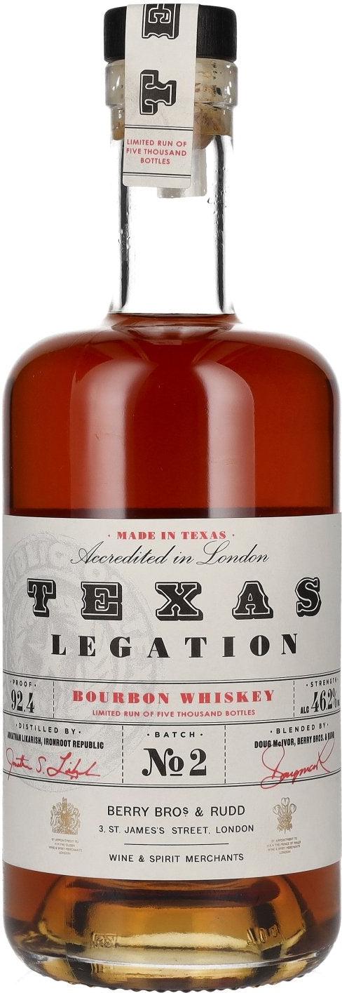 Texas Legation Bourbon Whiskey Batch 2 46,2% Vol. 0,7l