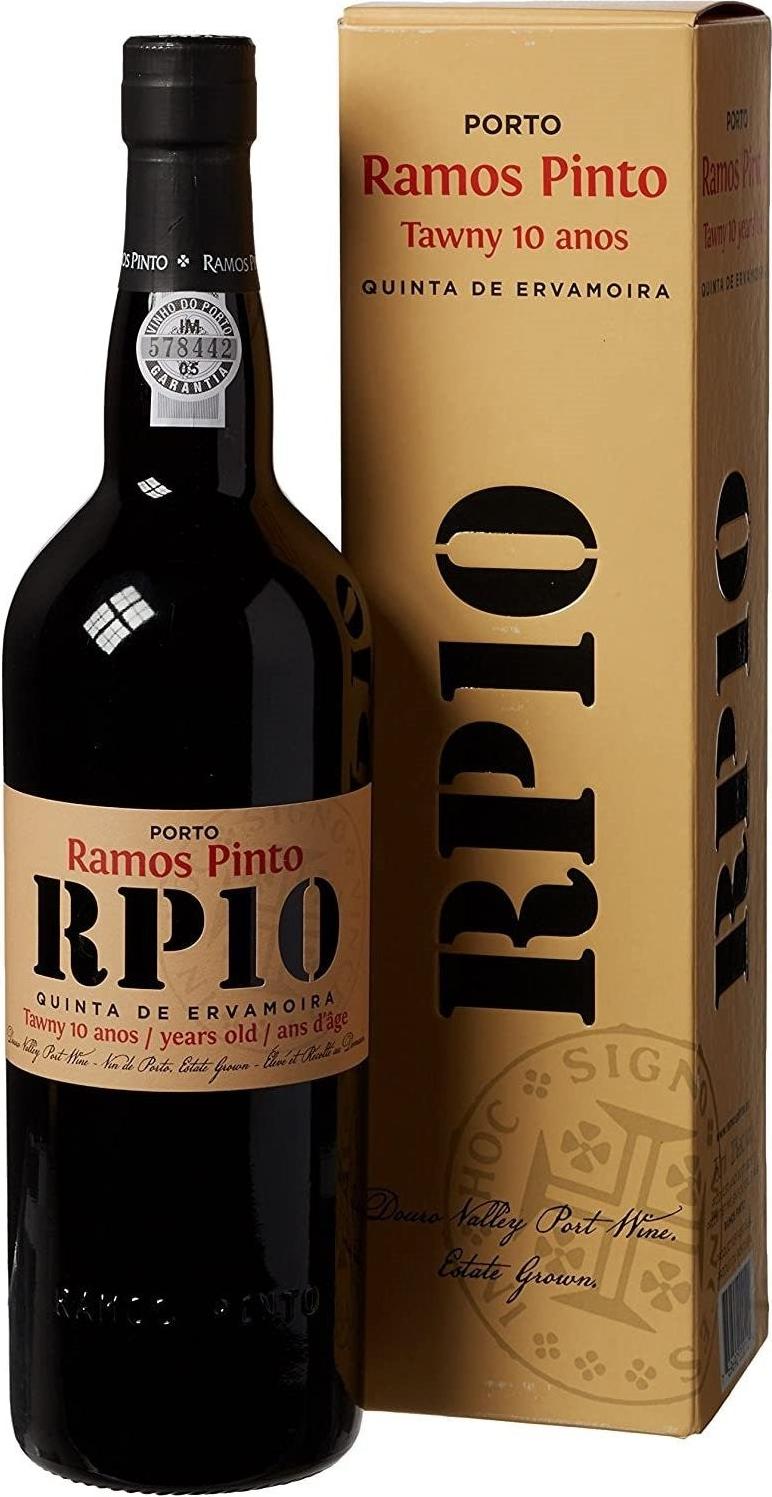 Ramos Pinto 10 Year Old Tawny Porto - Quinta de Ervamoira 20% Vol. 0,75l