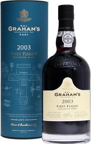 W. & J. Graham's First Flight 2003 Colheita Port 2003 20% Vol. 0,75l in Giftbox