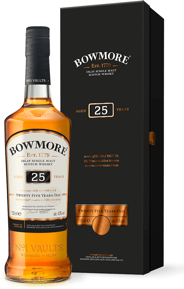 Bowmore 25 Year Old 43% Vol. 0,7l