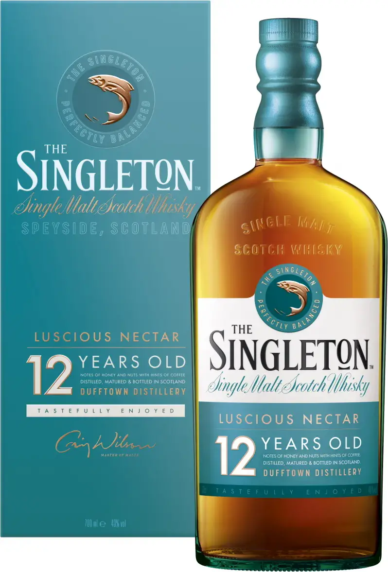 The Singleton Dufftown 12 Years Old LUSCIOUS NECTAR 40% Vol. 0,7l