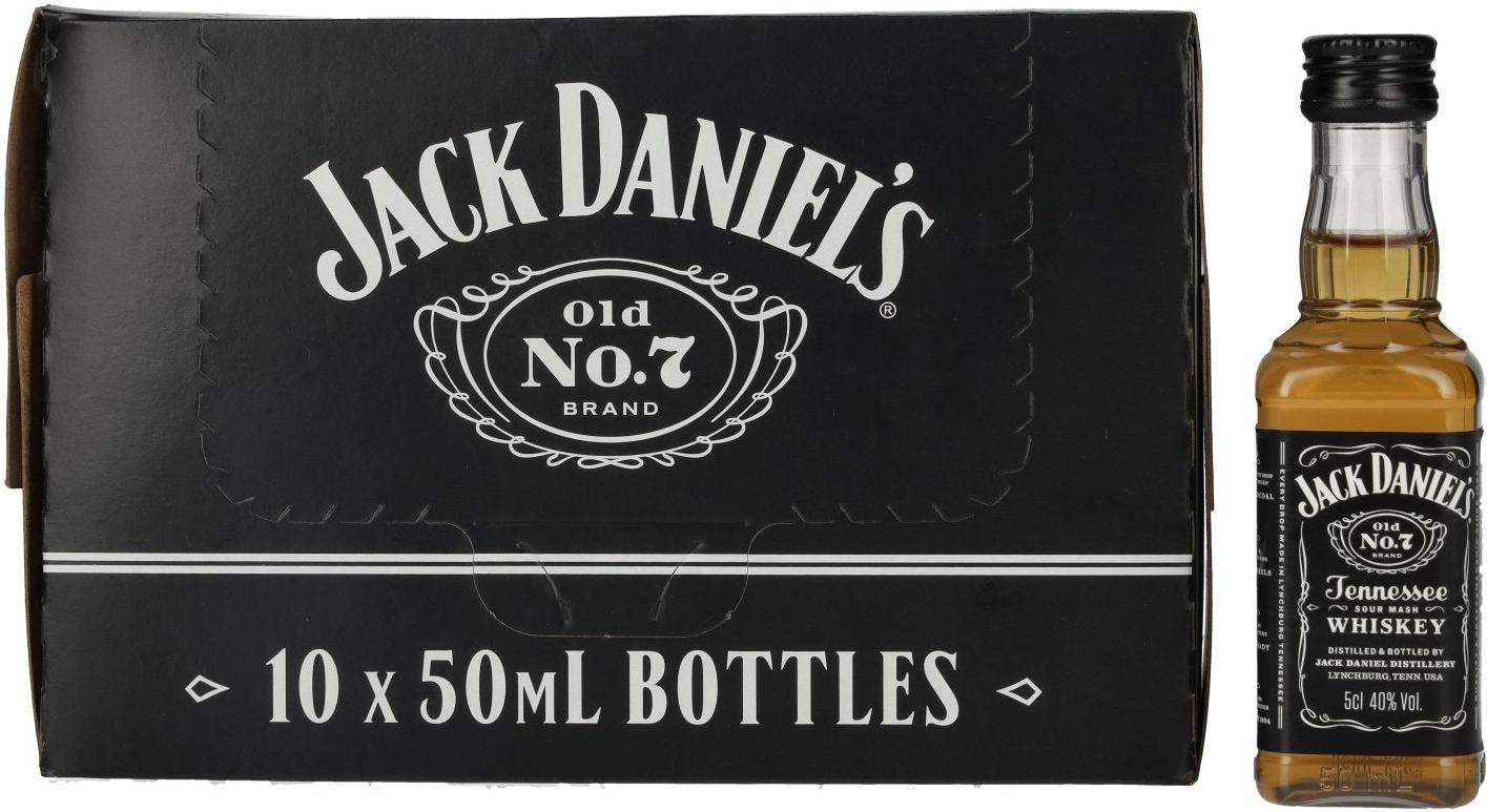 Jack Daniel's Tennessee Whiskey 40% Vol. 10x0,05l PET