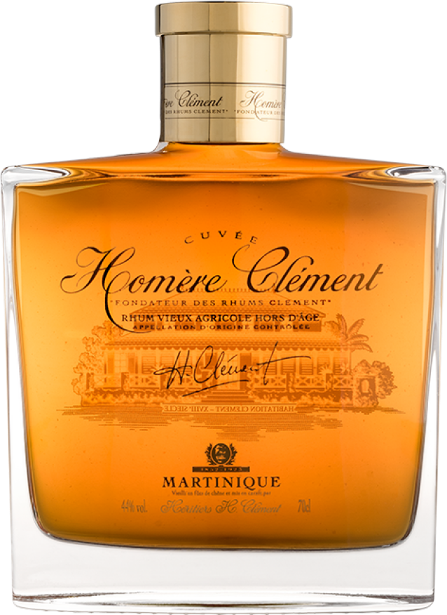 Homére Clément Cuvée Rhum Vieux Agricole Hors D'Âge 44% Vol. 0,7l in Giftbox