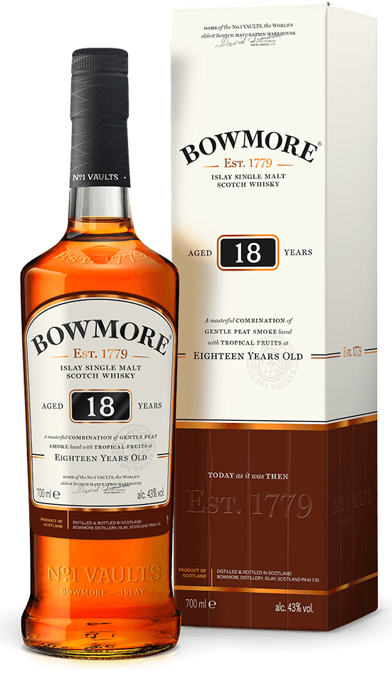 Bowmore 18 Year Old 43% Vol. 0,7l