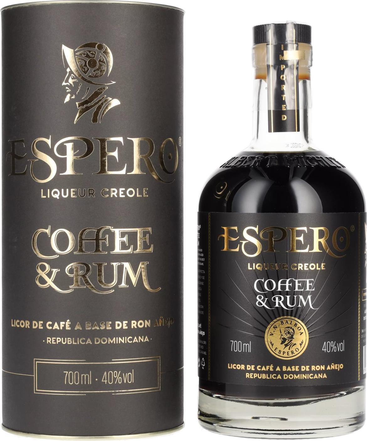Ron Espero Coffee & Rum 40% Vol. 0,7l