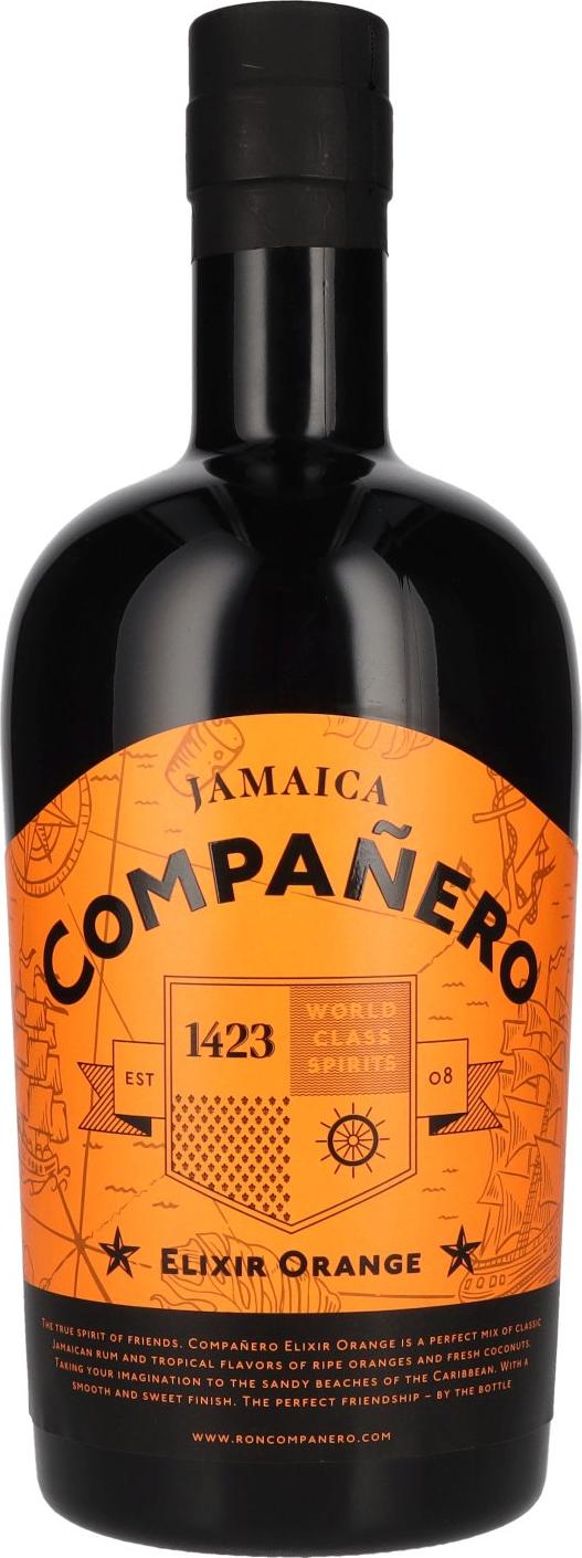 Compañero JAMAICA ELIXIR ORANGE Rum Liqueur 40% Vol. 3l