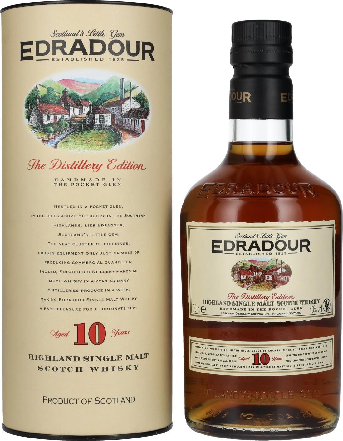 Edradour 10 Year Old 40% Vol. 0,7l in Giftbox