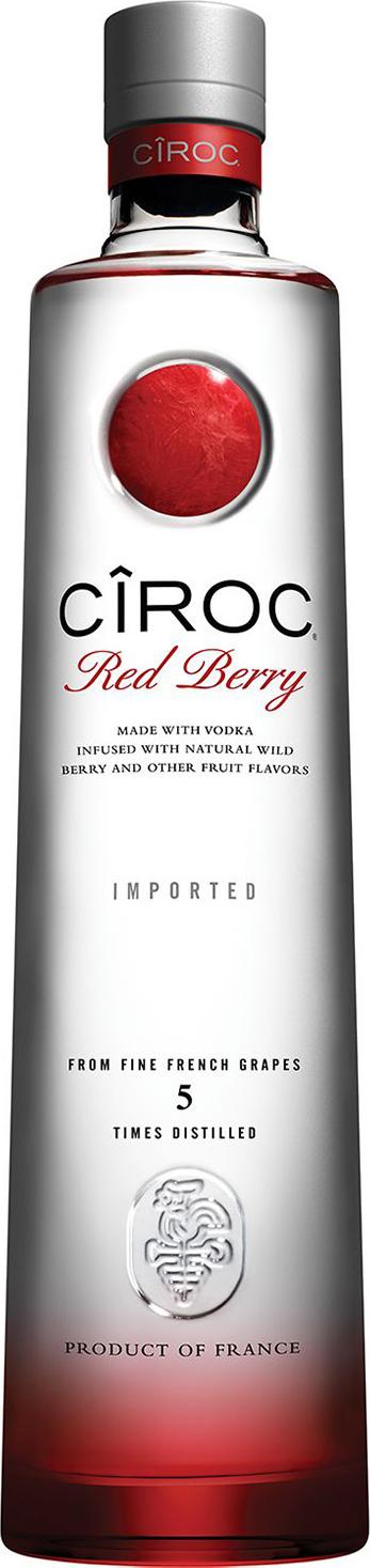 Cîroc RED BERRY Flavoured Vodka 37,5% Vol. 0,7l