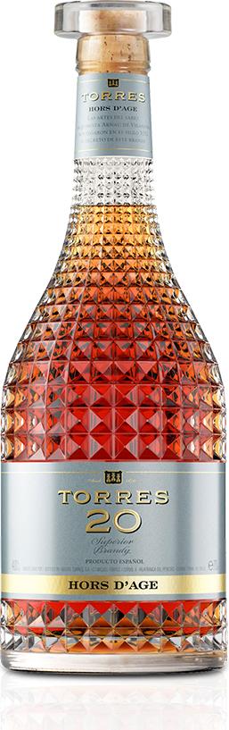 Torres 20 HORS D'AGE Superior Brandy 40% Vol. 0,7l in Giftbox