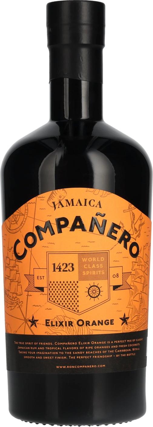 Compañero JAMAICA ELIXIR ORANGE Rum Liqueur 40% Vol. 0,7l