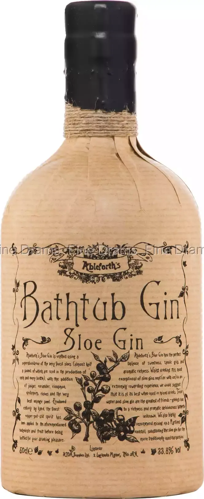 Ableforth's Bathtub Gin Sloe Gin 33,8% Vol. 0,5l