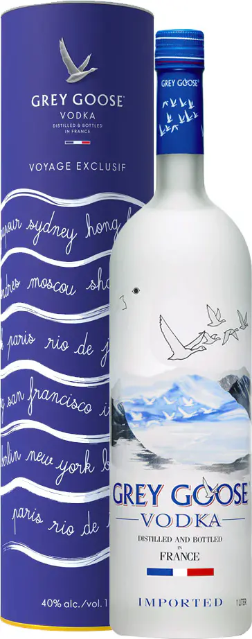 Grey Goose Vodka MAISON LABICHE Limited Edition 40% Vol. 1l in Tinbox