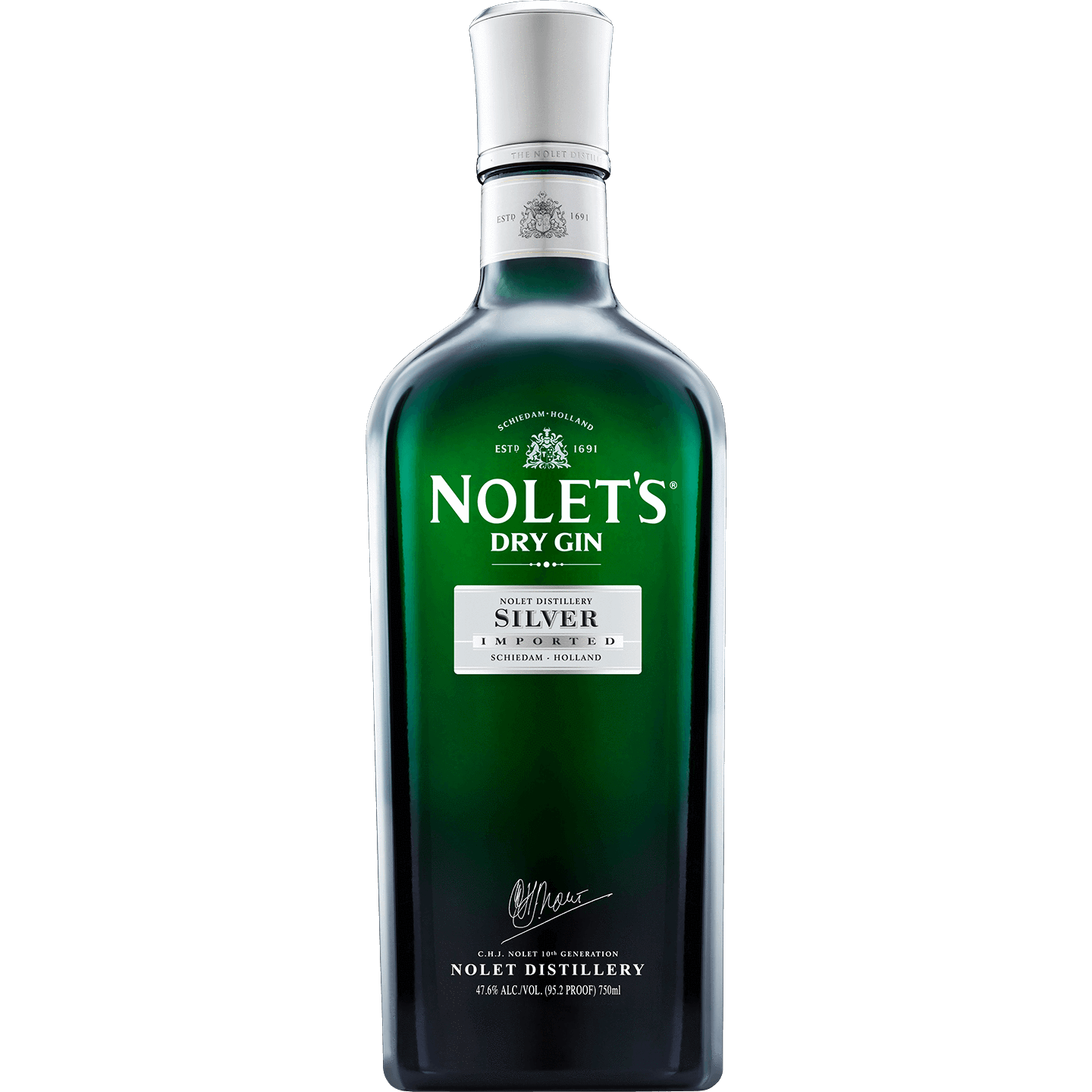 Nolet's Dry Gin Silver 47,6% Vol. 0,7l