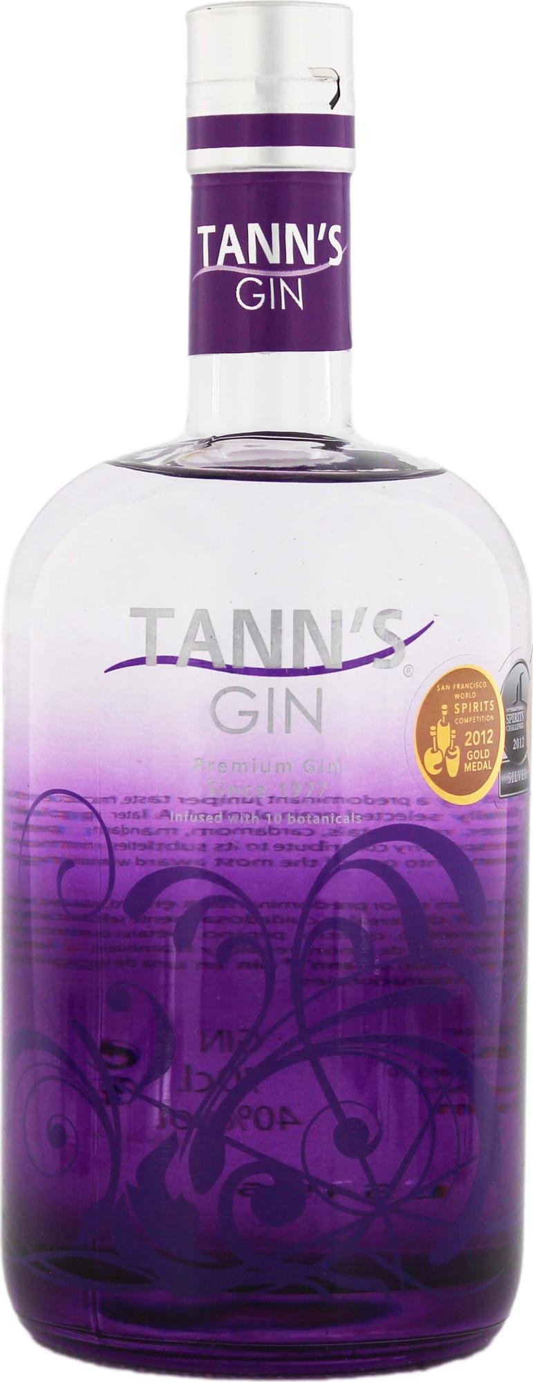 Tann's Gin Tann's Premium Gin 40% Vol. 0,7l