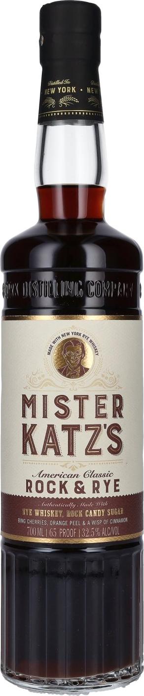 The New York Distilling Company MISTER KATZ'S Rock & Rye 32,5% Vol. 0,7l