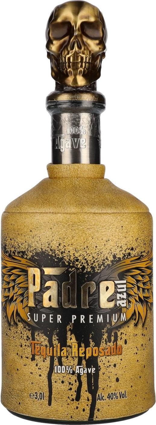 Padre Azul Super Premium Tequila Reposado 100% Agave 40% Vol. 3l