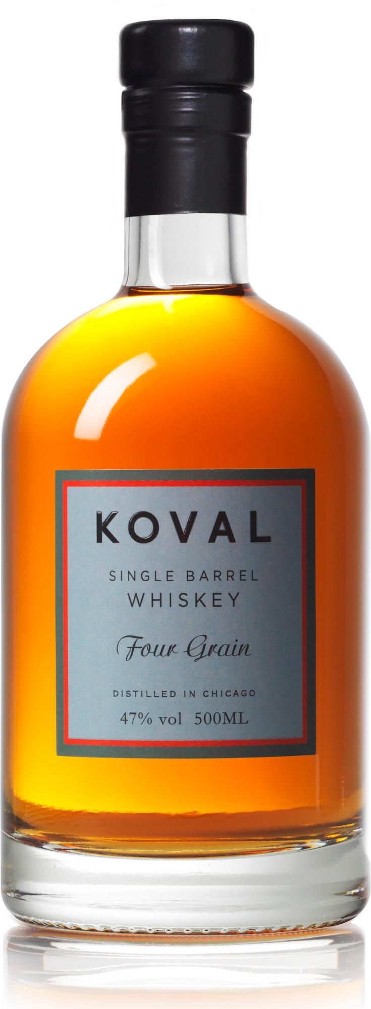 Koval Four Grain Single Barrel Whiskey 47% Vol. 0,5l