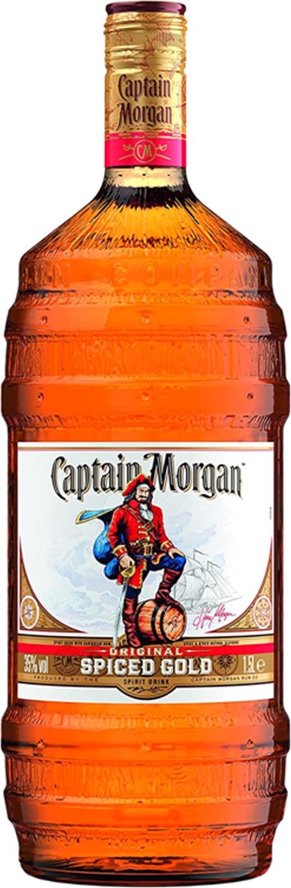 Captain Morgan Original Spiced Gold Barrel Bottle Limited Edition 35% Vol. 1,5l