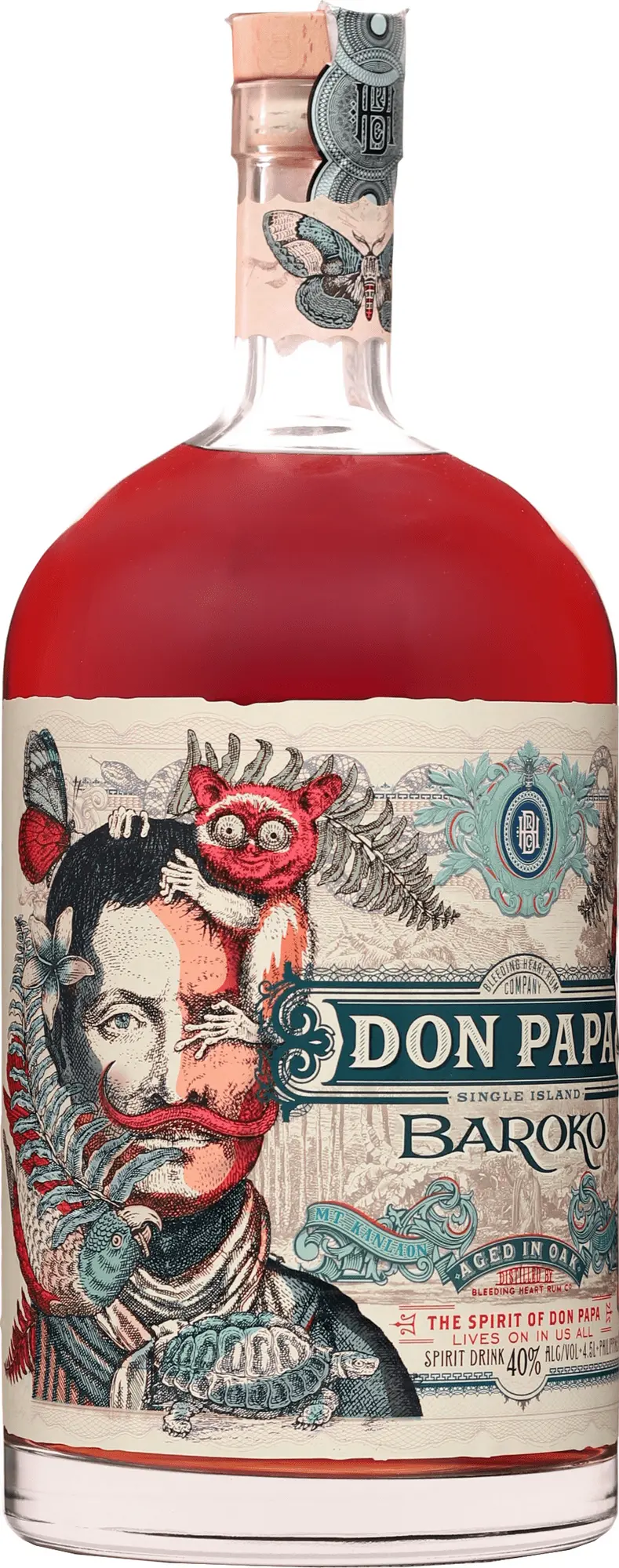 Don Papa BAROKO 40% Vol. 4,5l