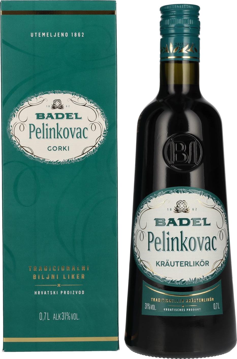 Badel Pelinkovac GORKI 31% Vol. 0,7l in Giftbox
