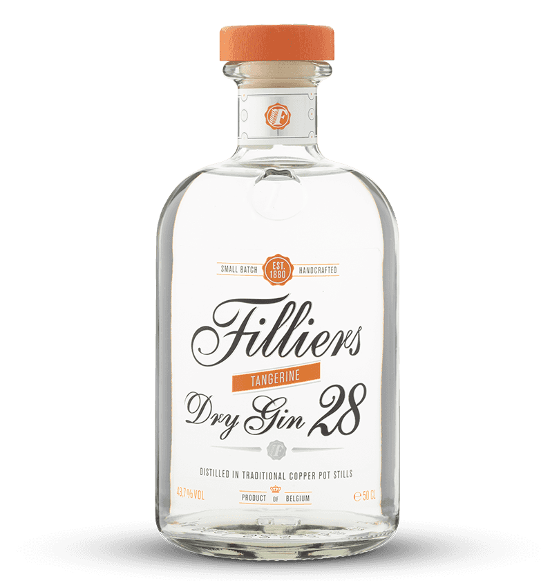Filliers Dry Gin 28 TANGERINE 43,7% Vol. 0,5l