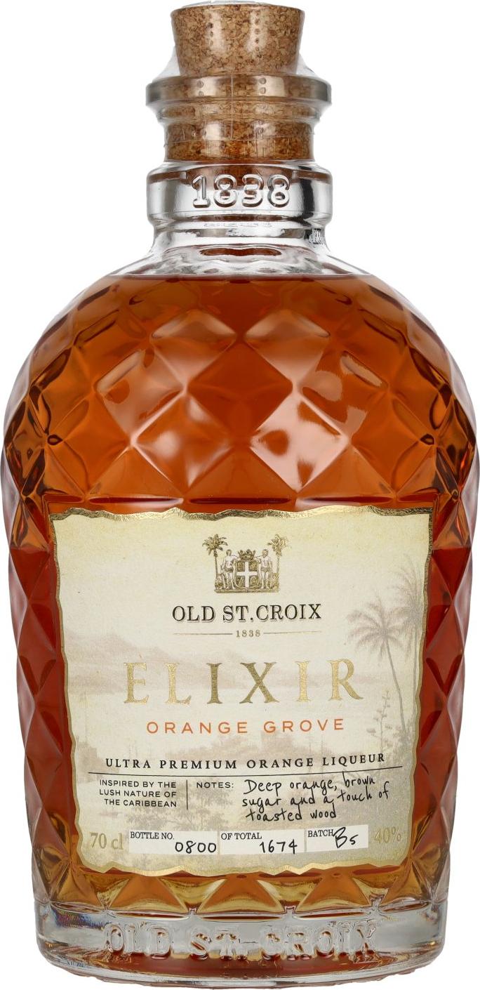 A.H. Riise / Old St. Croix ELIXIR Orange Grove Liqueur 40% Vol. 0,7l