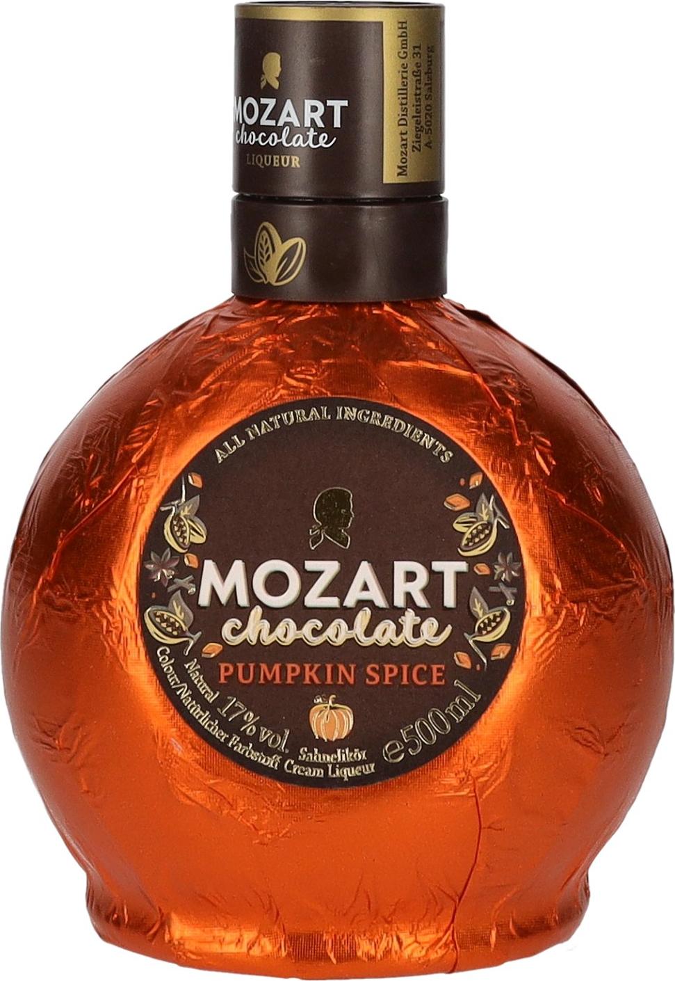 Mozart Chocolate Pumpkin Spice 17% Vol. 0,5l