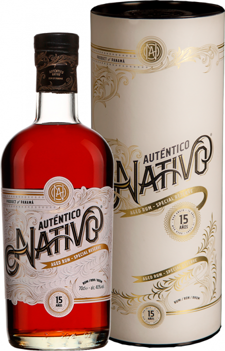 Nativo Auténtico Nativo 15 Years Old Rum 40% Vol. 0,7l in Giftbox