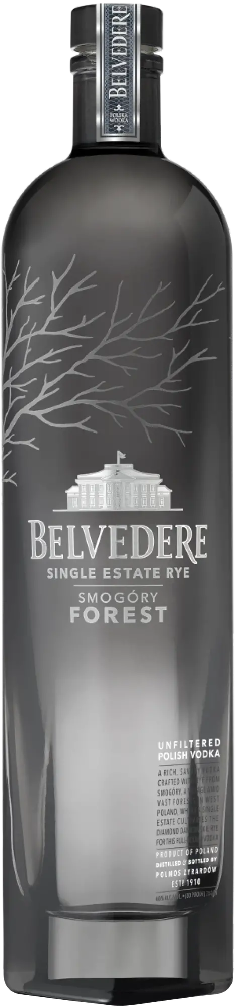 Belvedere Single Estate Rye SMOGÓRY FOREST 40% Vol. 0,7l