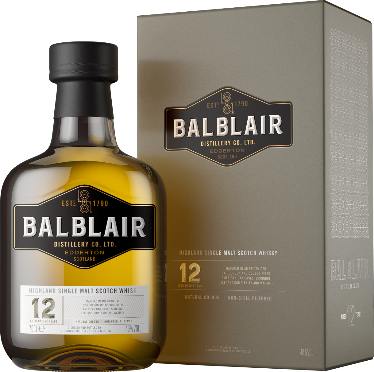 Balblair 12 Year Old 46% Vol. 0,7l in Giftbox
