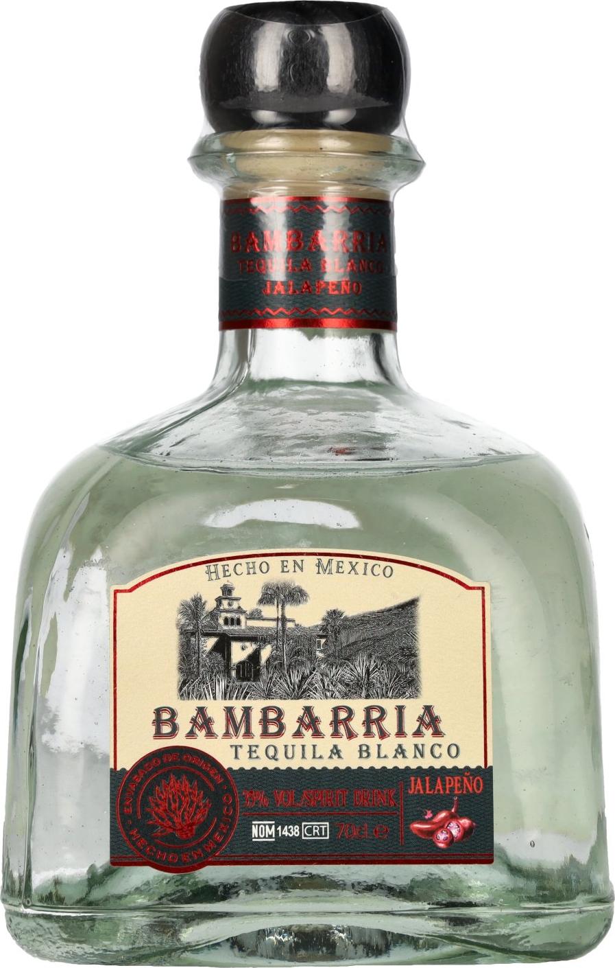 Bambarria Tequila Blanco JALAPEÑO 35% Vol. 0,7l