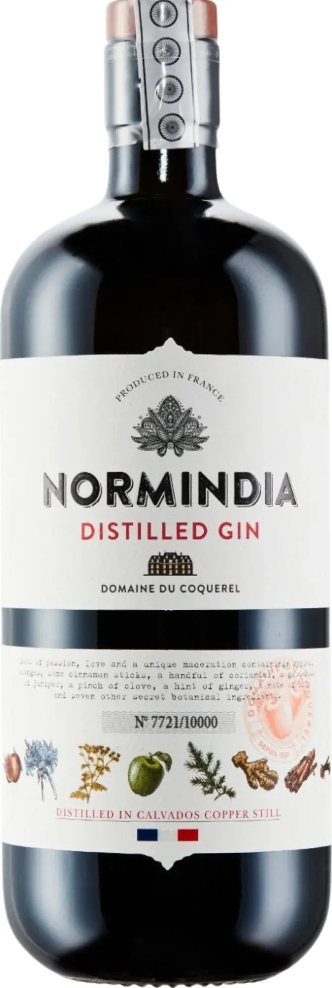 Normindia Gin Distillé 41,4% Vol. 0,7l