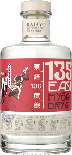 135° EAST Hyōgo Dry Gin 42% Vol. 0,7l