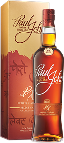 Paul John PX SELECT CASK Indian Single Malt Whisky 48% Vol. 0,7l in Giftbox