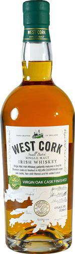 VIRGIN OAK CASK FINISHED Single Malt Irish Whiskey 43% Vol. 0,7l