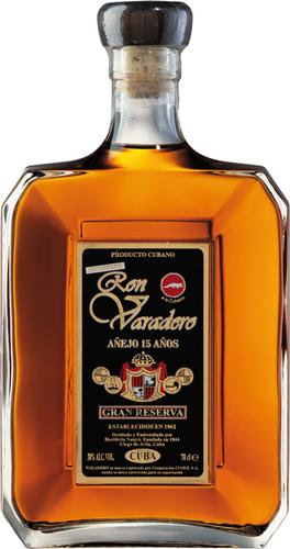 Ron Varadero Añejo 15 Años GRAN RESERVA 38% Vol. 0,7l in Giftbox