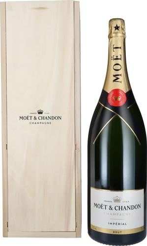 IMPÉRIAL Brut Champagne 12% Vol. 3l in Woodenbox