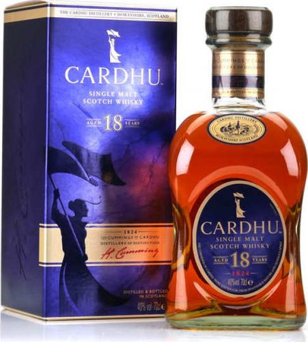 Cardhu 18 Years Old Single Malt Scotch Whisky 40% Vol. 0,7l in Giftbox
