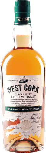 West Cork Single Malt Irish Whiskey 40% Vol. 0,7l