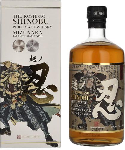 Pure Malt Whisky Mizunara Oak 43% Vol. 0,7l in Giftbox