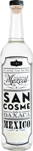 San Cosme Oaxaca Mexico Mezcal Blanco 100% Agave 40% Vol. 0,7l
