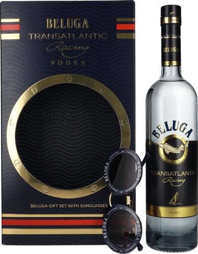 Transatlantic Racing Vodka 40% Vol. 0,7l Set with Sunglasses