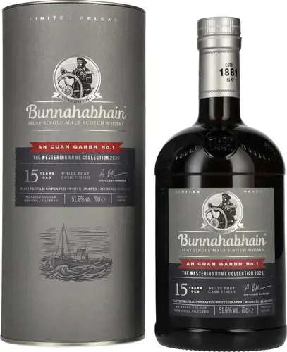 15 Years AN CUAN GARBH No. 1 The Westering Home Collection Release 2026 51,6% Vol. 0,7l in Giftbox
